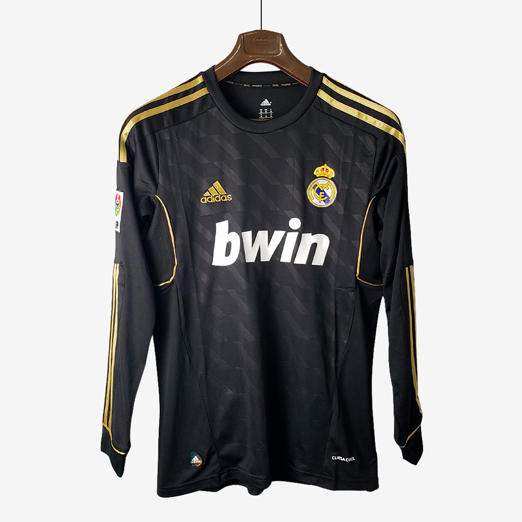 1-479 Real Madrid 2011/12 Away Jersey Long Sleeve Retro Version - Image 1