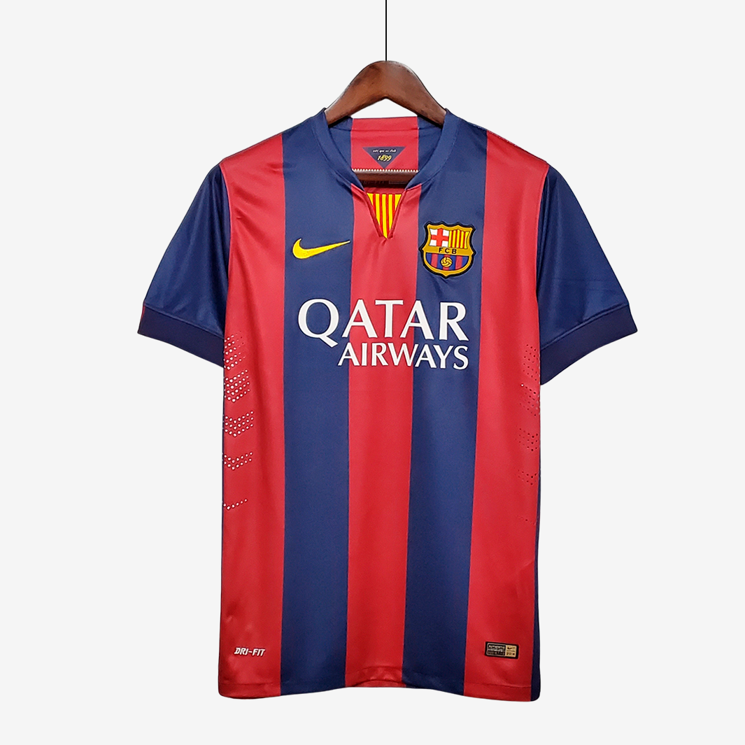 10-29 Barcelona 2014/15 Home Jersey Retro Version - Image 1