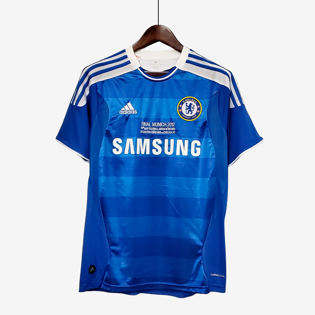 10-42 Chelsea 2011/12 Home Jersey UCL Retro Version - Image 1