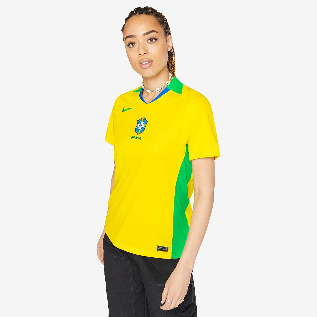 1032663_Main_1974659 Brazil 2025 Home Jersey Women - Image 1