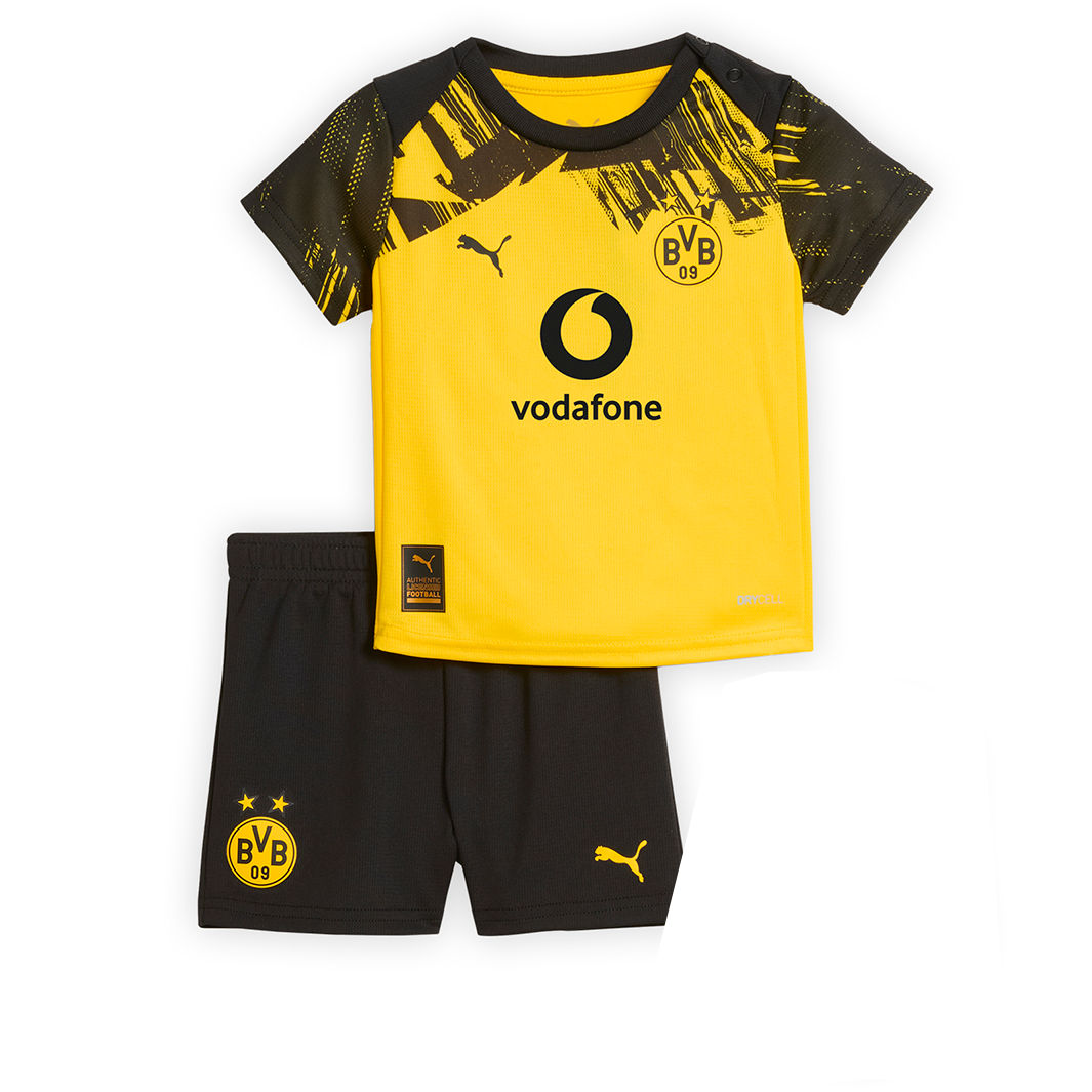 2-288 Borussia Dortmund 2025/26 Home – Kit Kids - Image 1
