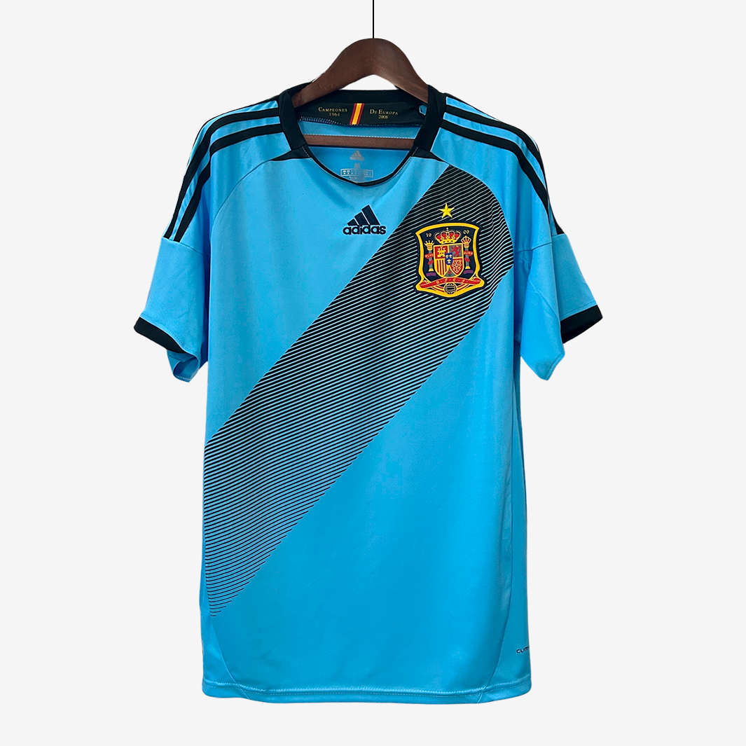 5-122 Spain 2012 Away Jersey – Retro Version - Image 1