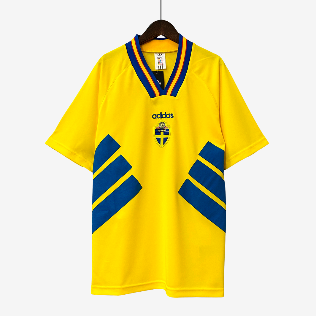 5-190_1ba4e920-4d28-414b-9ce7-a33b3aa08476 Sweden 1994 Home Jersey – Retro Version - Image 1
