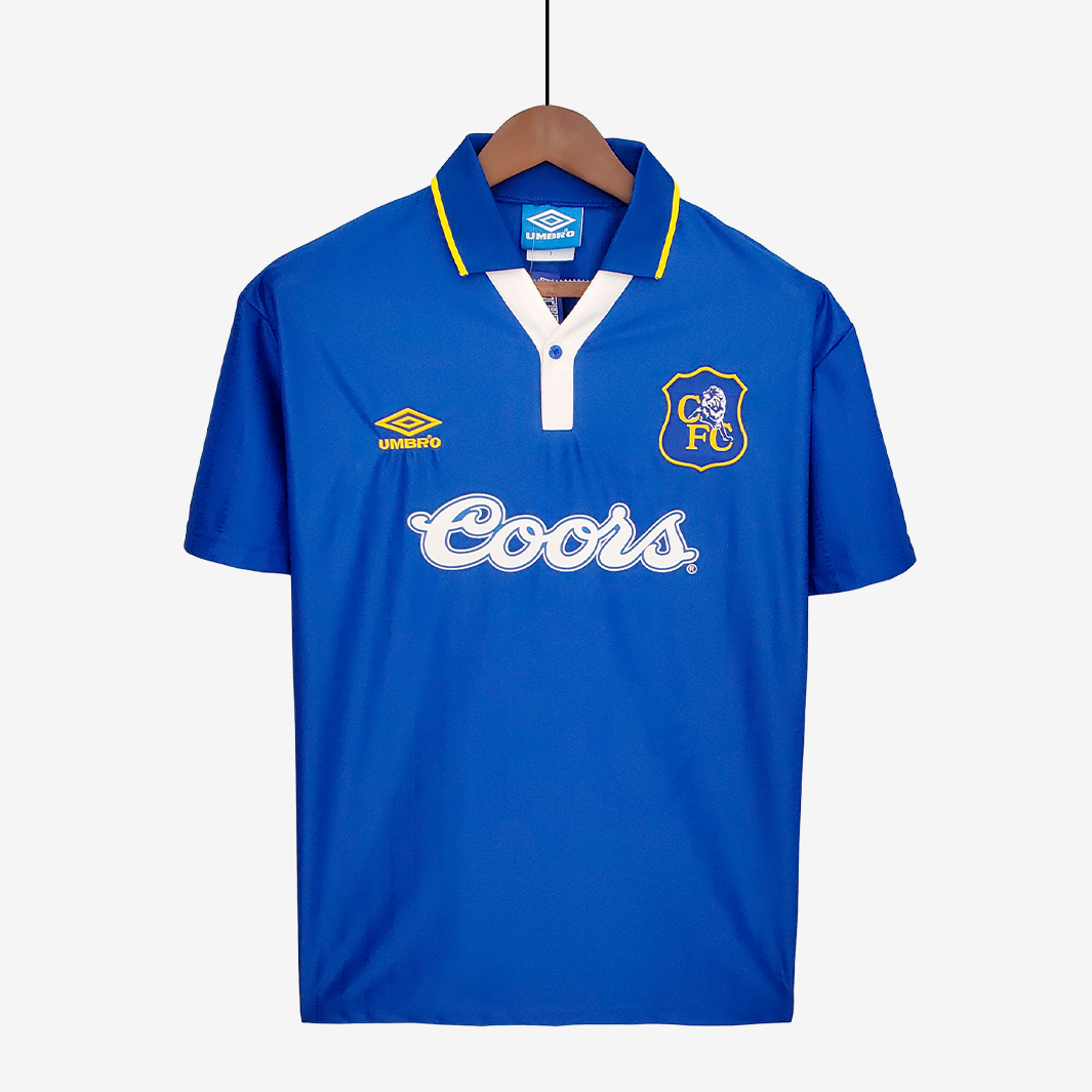 6-125 Chelsea 1995/97 Home Jersey – Retro Version - Image 1