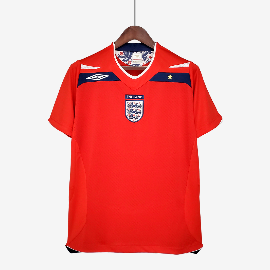 6-187 England 2008/10 Away Jersey – Retro Version - Image 1