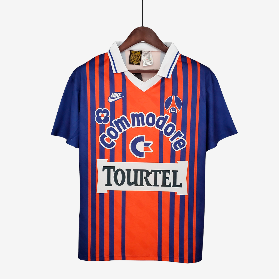 6-297 Paris Saint-Germain (PSG) 1992/93 Home Jersey – Retro Version - Image 1
