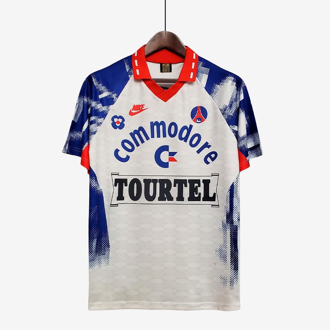 6-309 Paris Saint-Germain (PSG) 1993/94 Away Jersey – Retro Version - Image 1