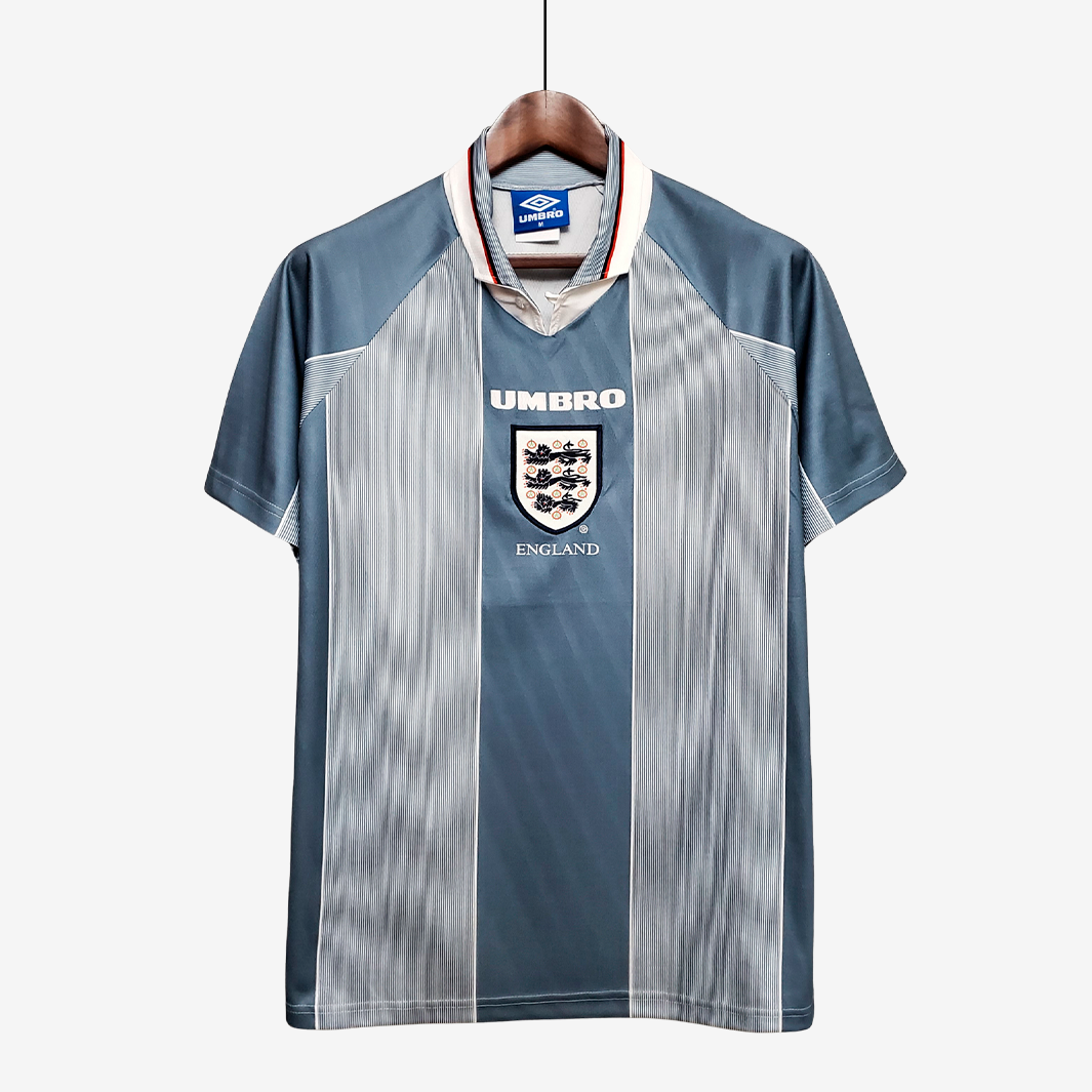 6-318 England 1996 Away Jersey Retro Version - Image 1