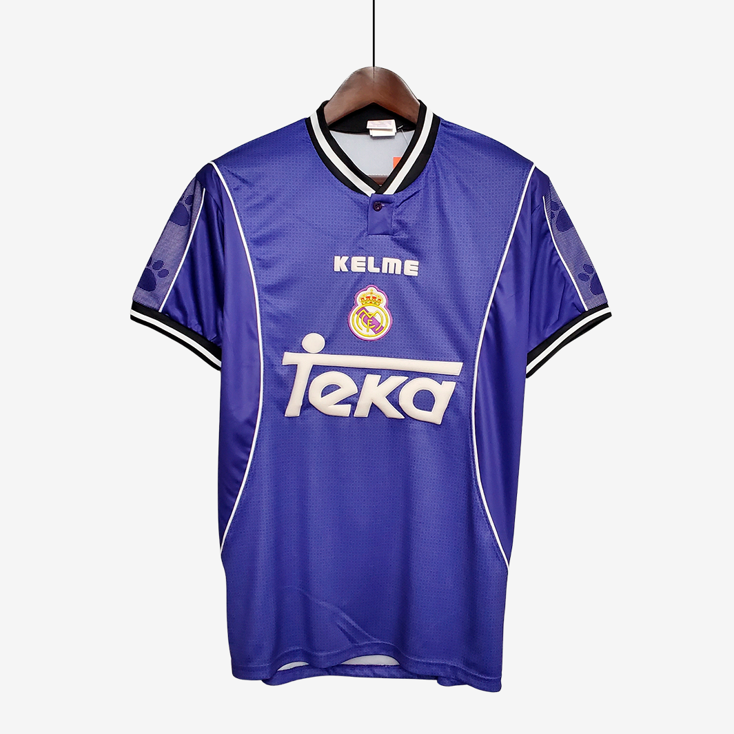6-342 Real Madrid 1997/98 Away Jersey Retro Version - Image 1