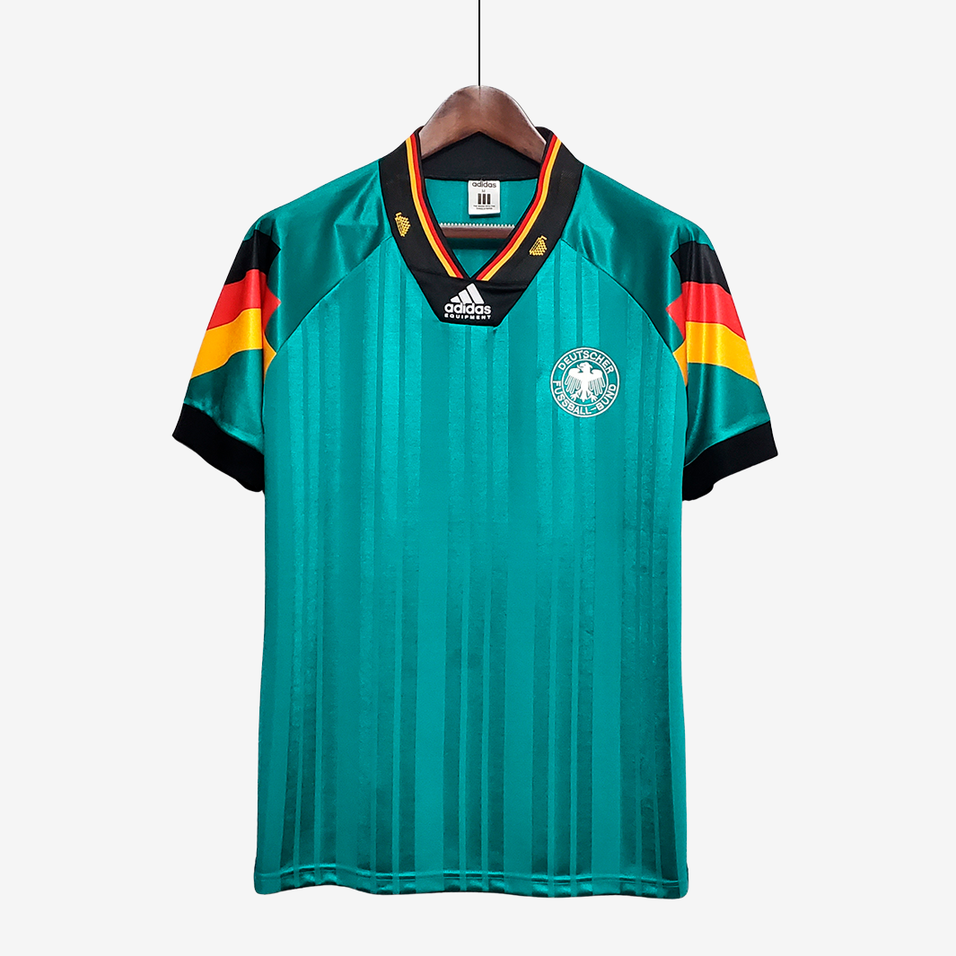 6-378 Germany 1992 Away Jersey Retro Version - Image 1