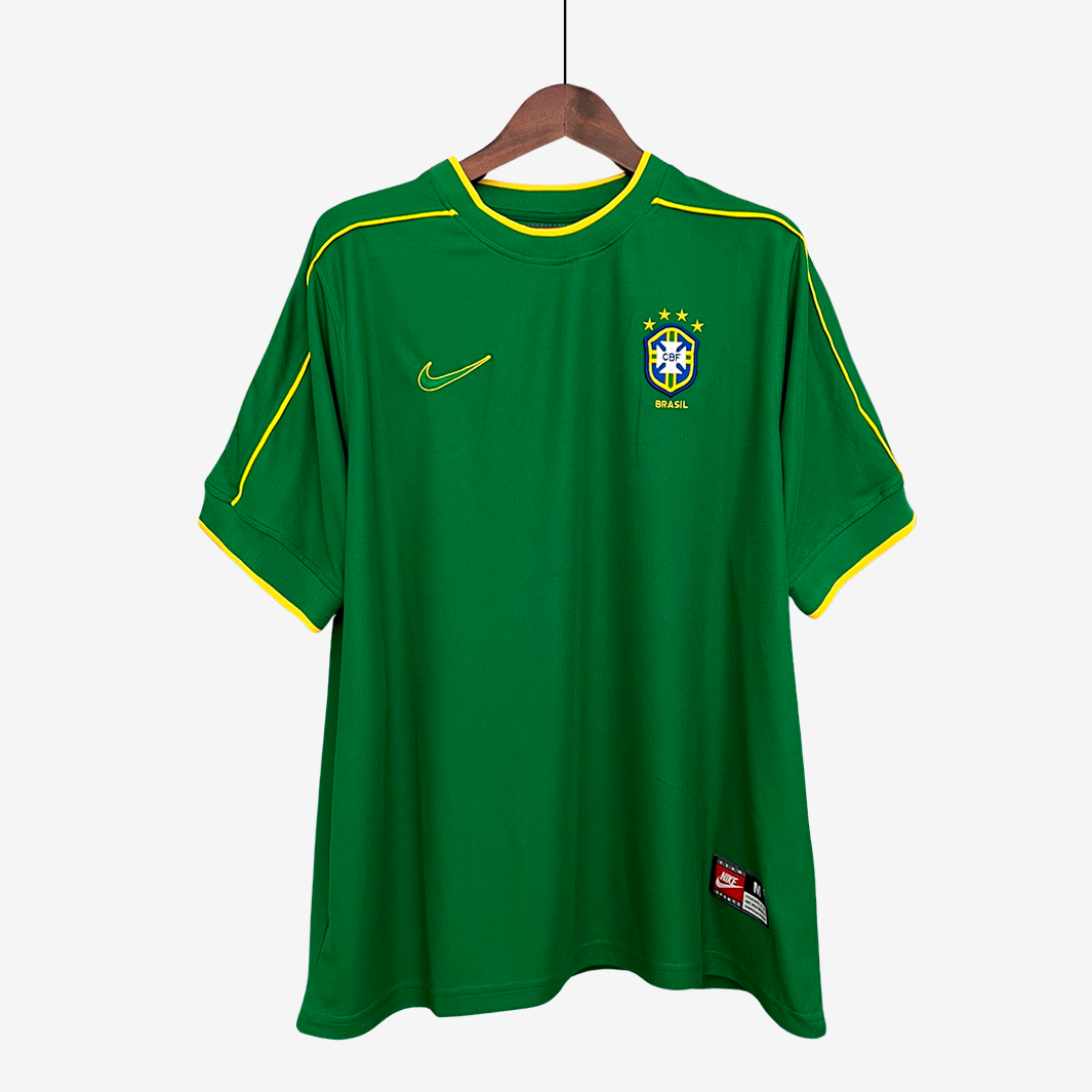 6-482 Brazil 1998 Goalkeeper Jersey Retro Version - Image 1