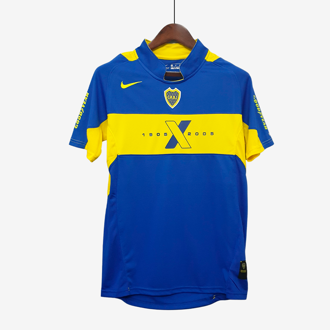 6-658 Boca Juniors 2005/06 Home Jersey Retro Version - Image 1