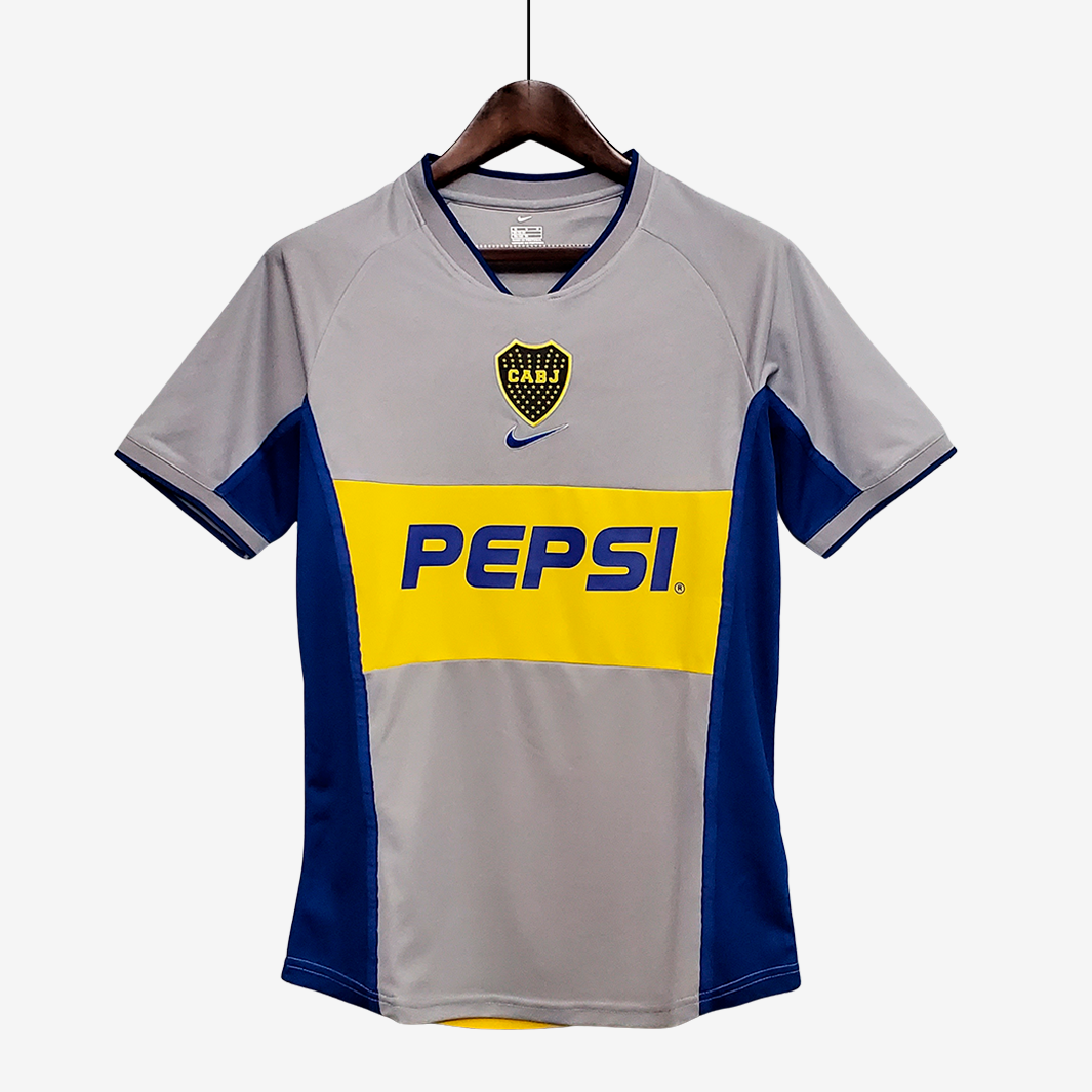 6-659 Boca Juniors 2002/03 Away Jersey Retro Version - Image 1