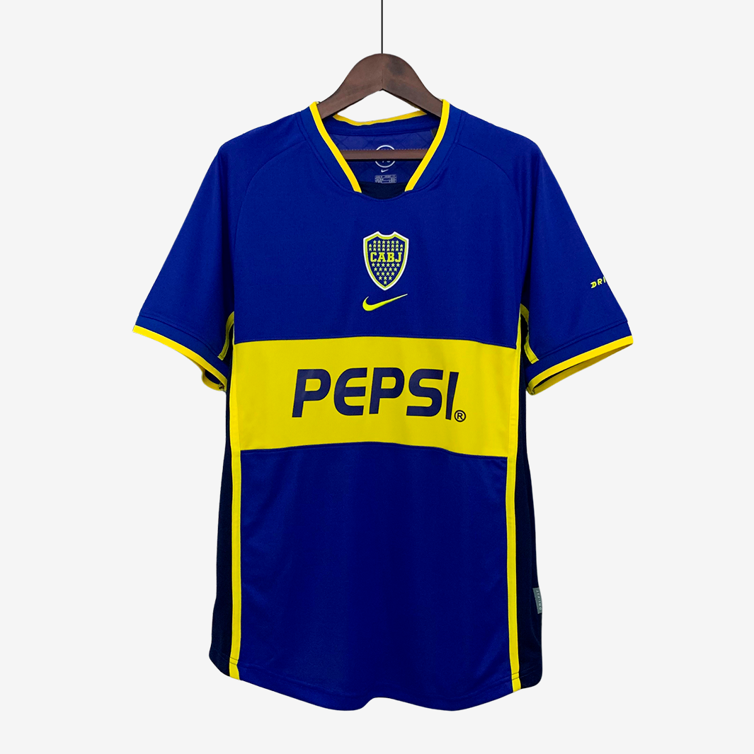 6-660 Boca Juniors 2002/03 Home Jersey Retro Version) - Image 1