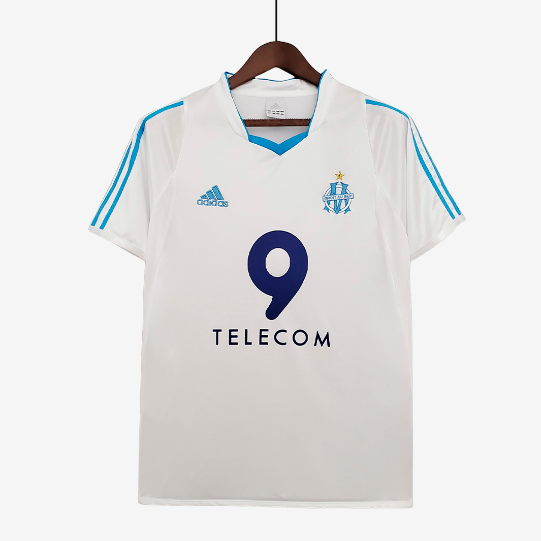 6-784 Olympique Marseille 2002/03 Home Jersey Retro Version - Image 1