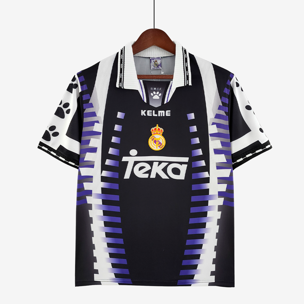 6-89 Real Madrid 1997/98 Third Jersey – Retro Version - Image 1