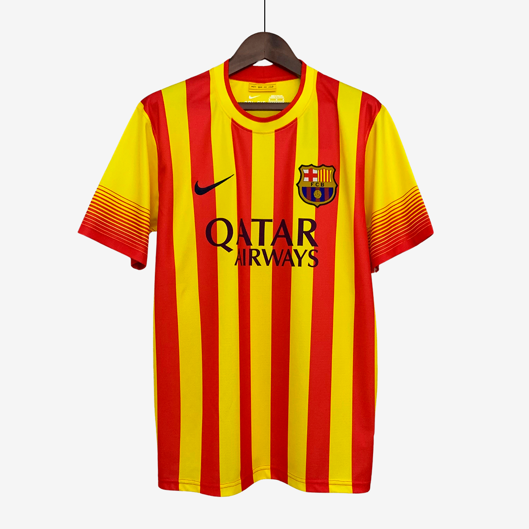 6-90_918770f4-b5c1-4260-87d4-7c478459728a Barcelona 2013/14 Away Jersey – Retro Version - Image 1