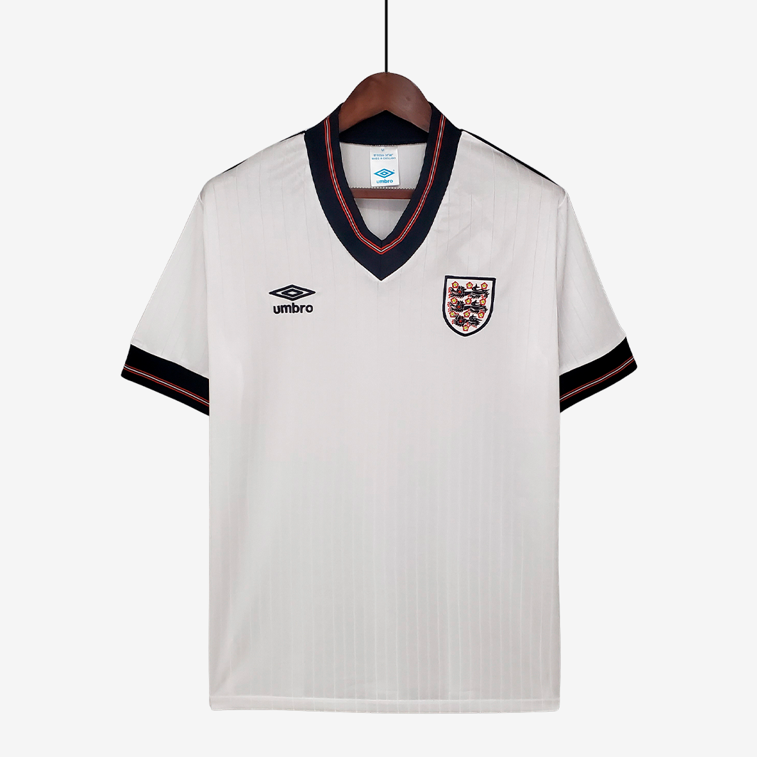 7-135 England 1984/87 Home Jersey – Retro Version - Image 1