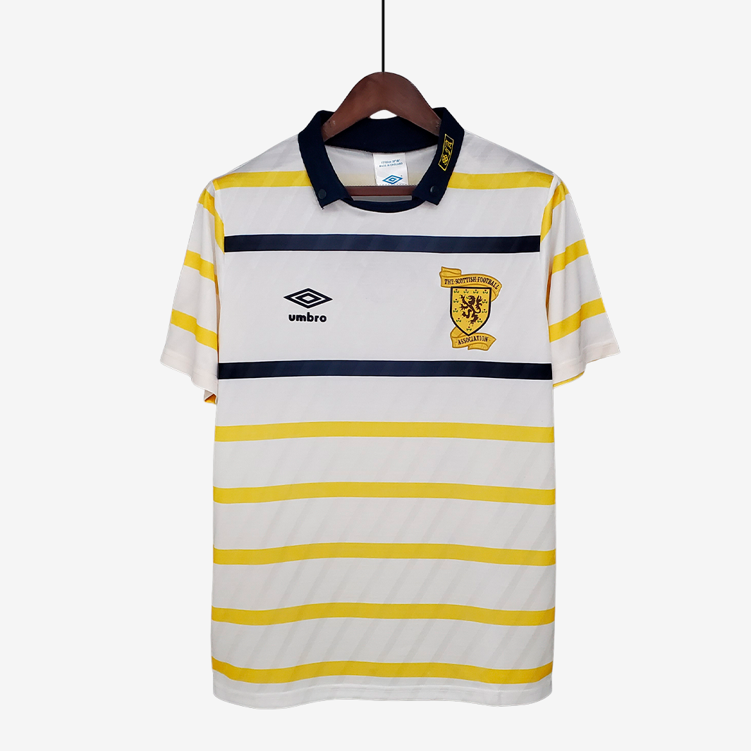 7-159 Scotland 1988/91 Away Jersey – Retro Version - Image 1