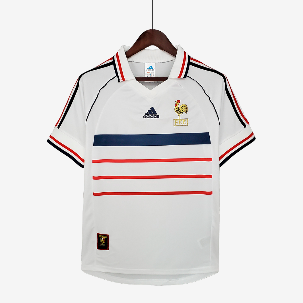 7-167 France 1998 Away Jersey – Retro Version - Image 1