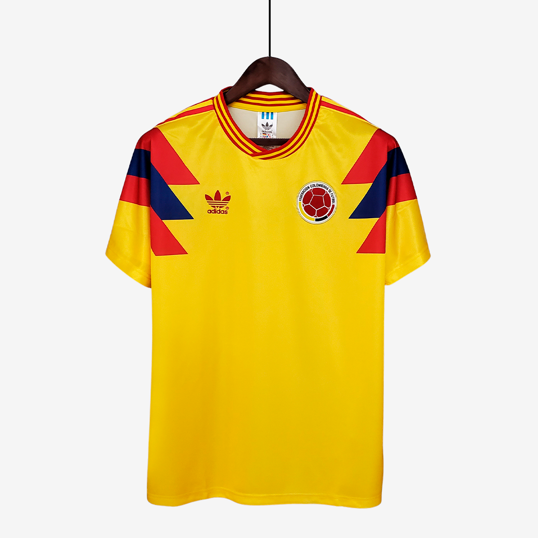 7-226 Colombia 1990 Home Jersey – Retro Version - Image 1