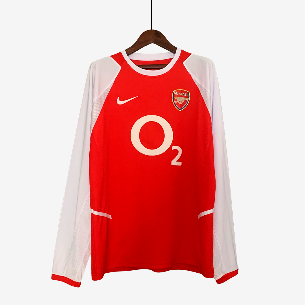 7-295_2c075556-3987-4fdb-888b-c669de6d333f Arsenal 2002/04 Home Jersey Long Sleeve – Retro Version - Image 1