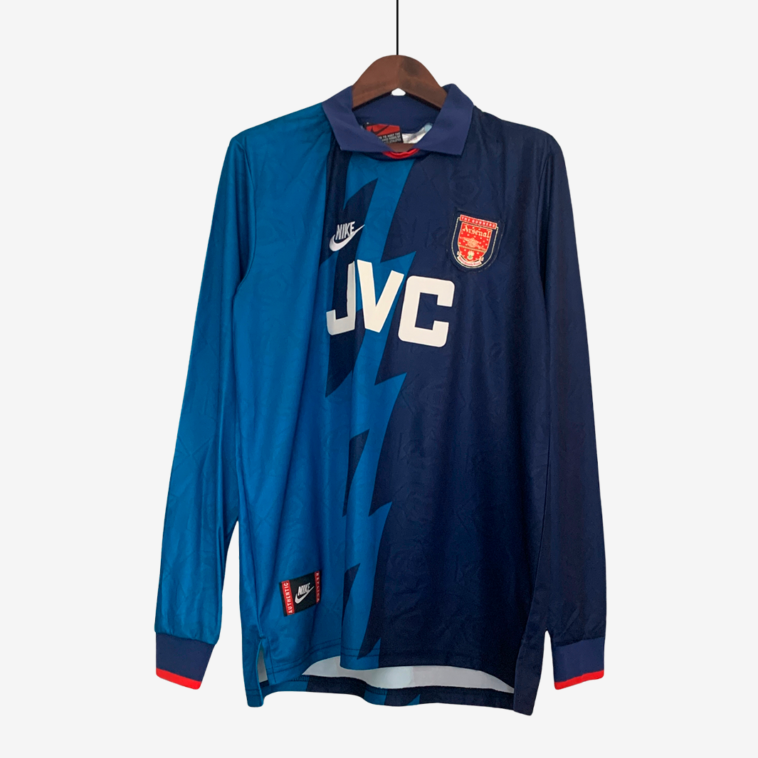 7-297_1624caed-20f1-4276-9a3b-172d5fa506a7 Arsenal 1995/96 Away Jersey Long Sleeve – Retro Version - Image 1