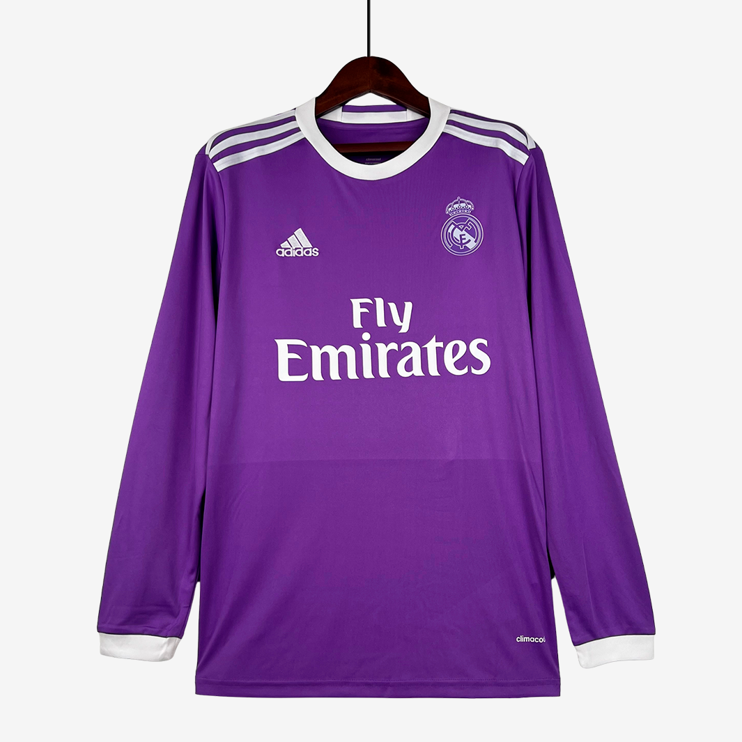 7-298_1e090d0c-5143-44e5-a792-0222cbf95f9d Real Madrid 2016/17 Away Jersey Long Sleeve – Retro Version - Image 1