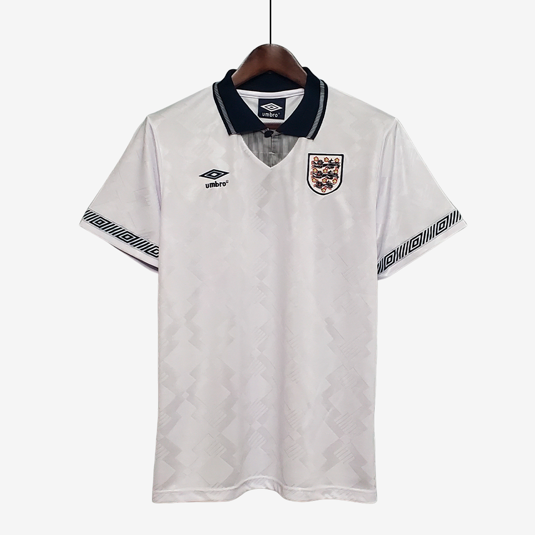 7-316 England 1990 Home Jersey Retro Version - Image 1