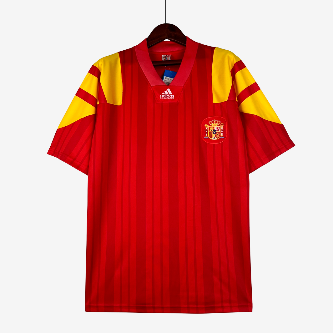 7-329_da0f7005-e697-4c08-b0d8-cb071d73f7a1 Spain 1992/94 Home Jersey – Retro Version - Image 1