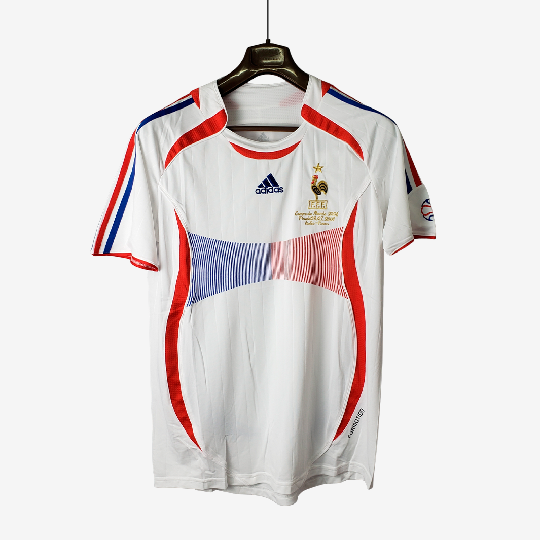 7-382 France 2006 Away Jersey Retro Version - Image 1
