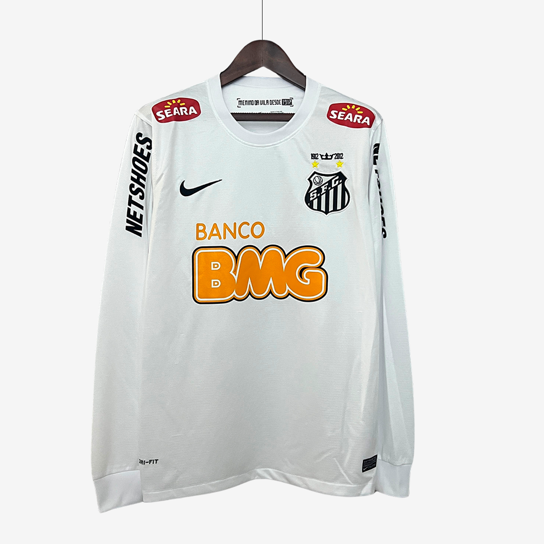 7-478 Santos 2011/12 Home Jersey Long Sleeve Retro Version - Image 1