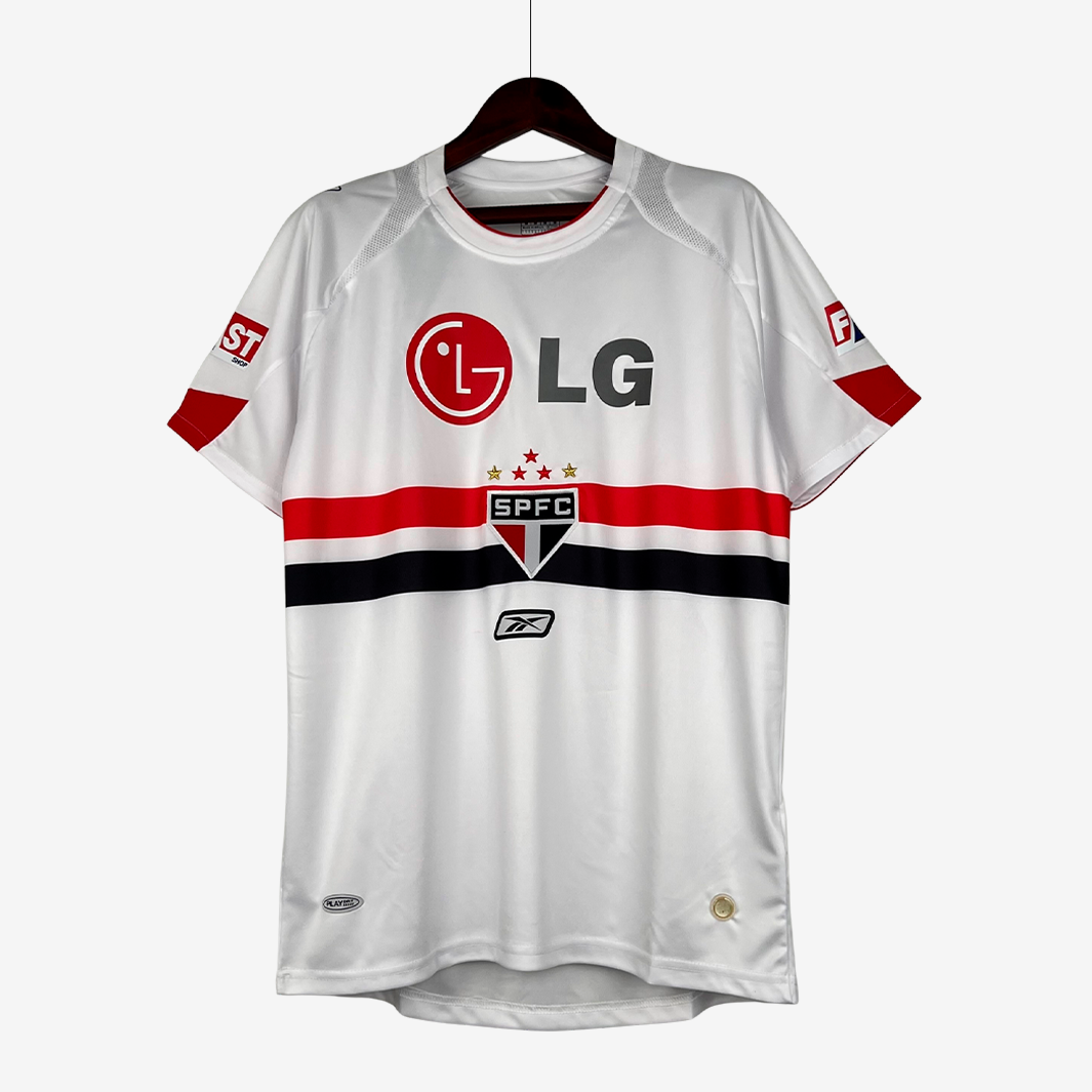 7-483 Sao Paulo 2007/08 Home Jersey Retro Version - Image 1