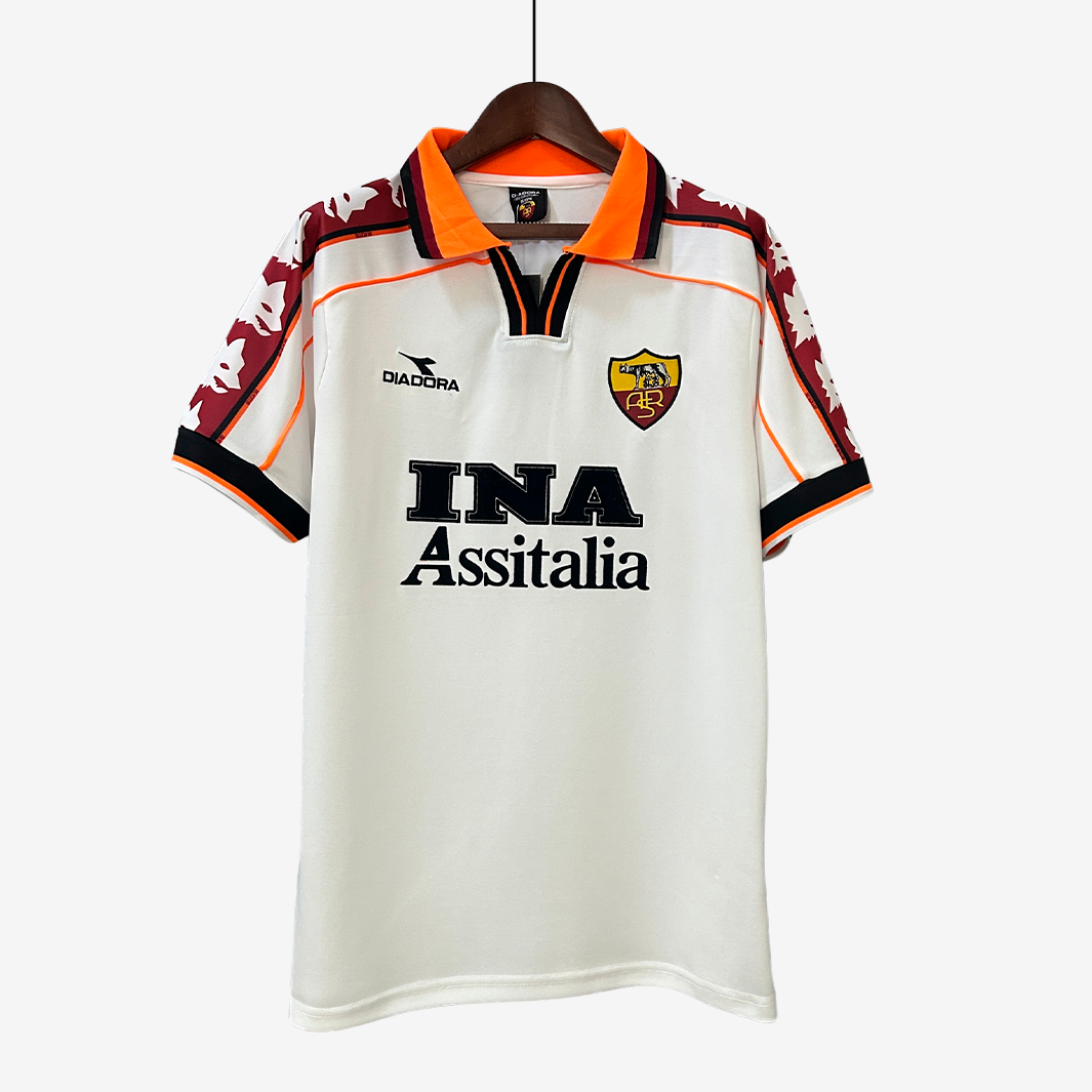 7-486 AS Roma 1998/99 Away Jersey Retro Version - Image 1