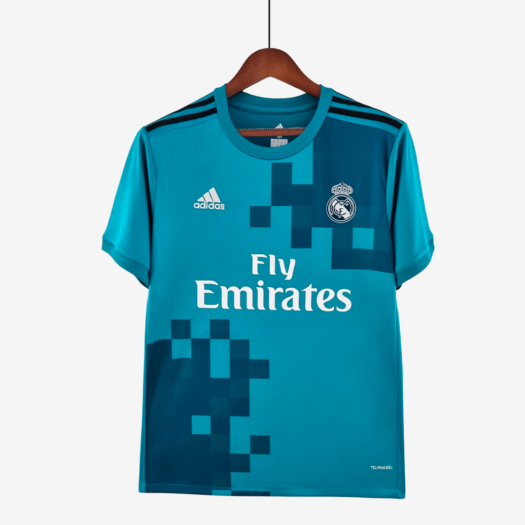 7-89 Real Madrid 2017/18 Third Jersey – Retro Version - Image 1