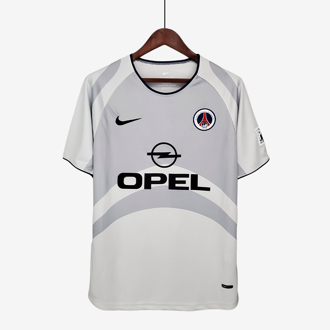 8-114 Paris Saint-Germain (PSG) 2001/02 Away Jersey – Retro Version - Image 1