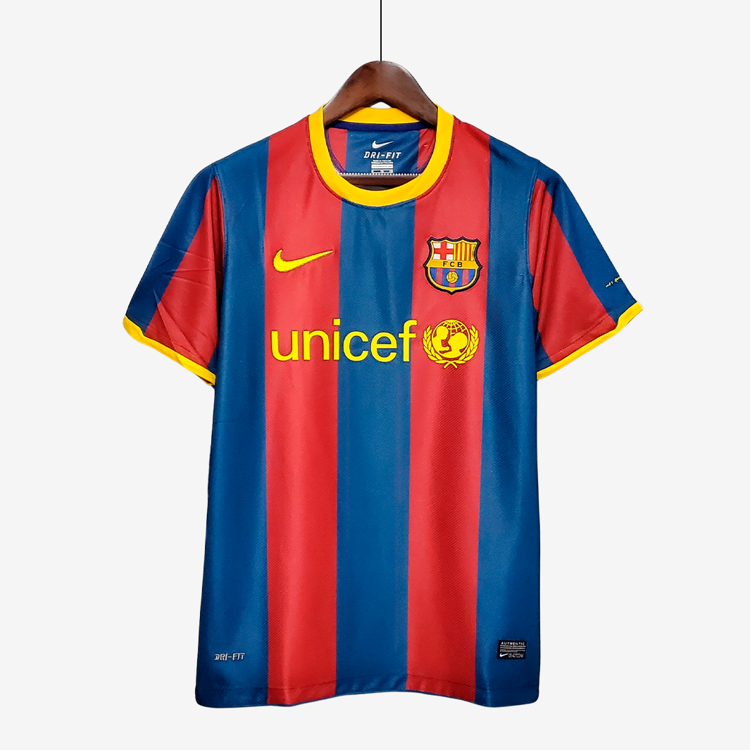 8-156 Barcelona 2010/11 Home Jersey Retro Version - Image 1