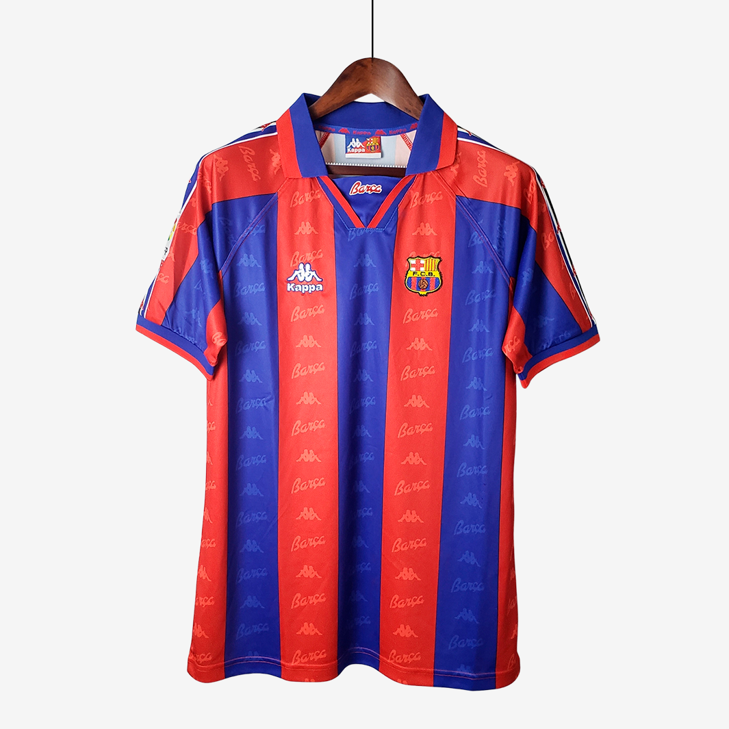 8-209 Barcelona 1996/97 Home Jersey Retro Version - Image 1