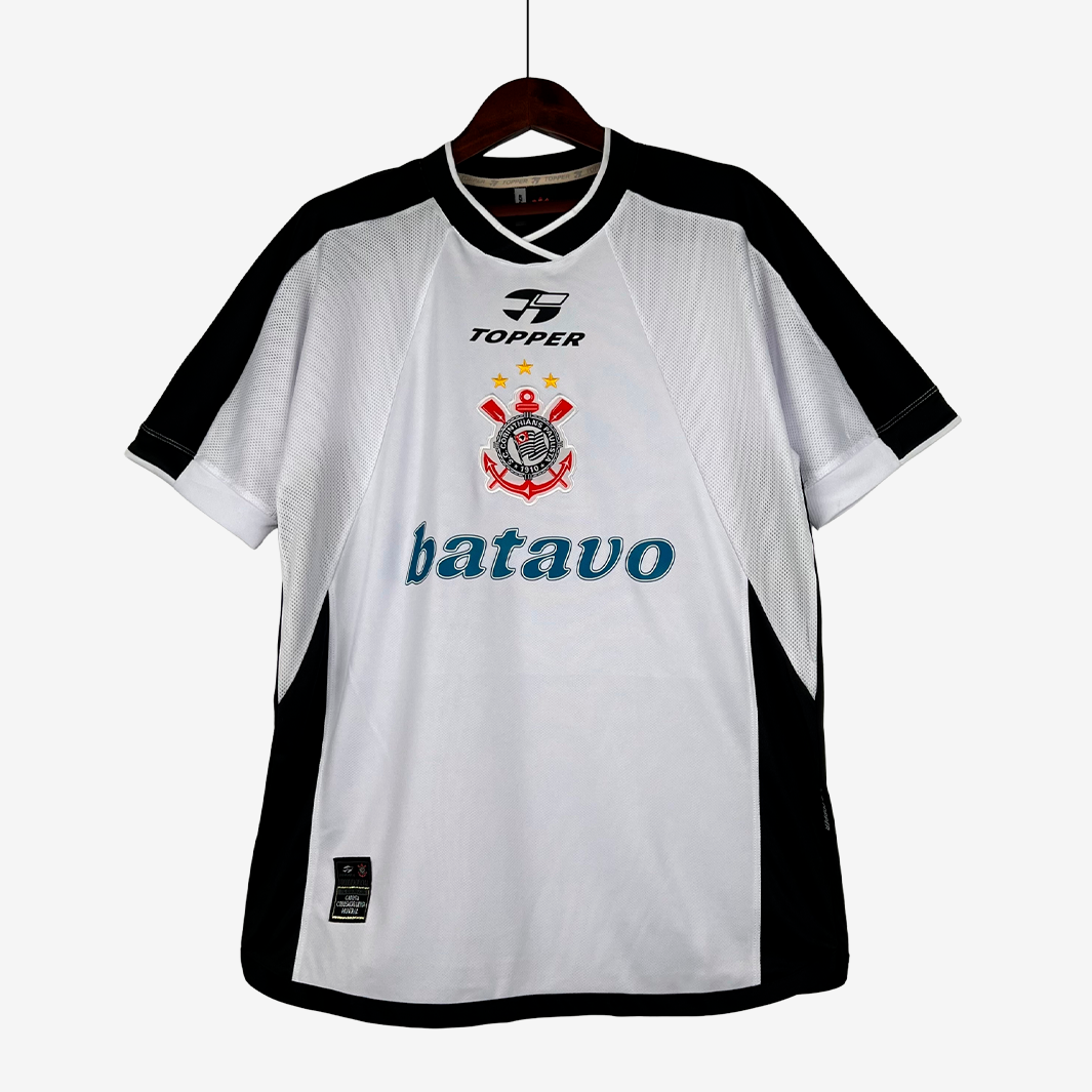 8-273 Corinthians 2000/01 Home Jersey Retro Version - Image 1