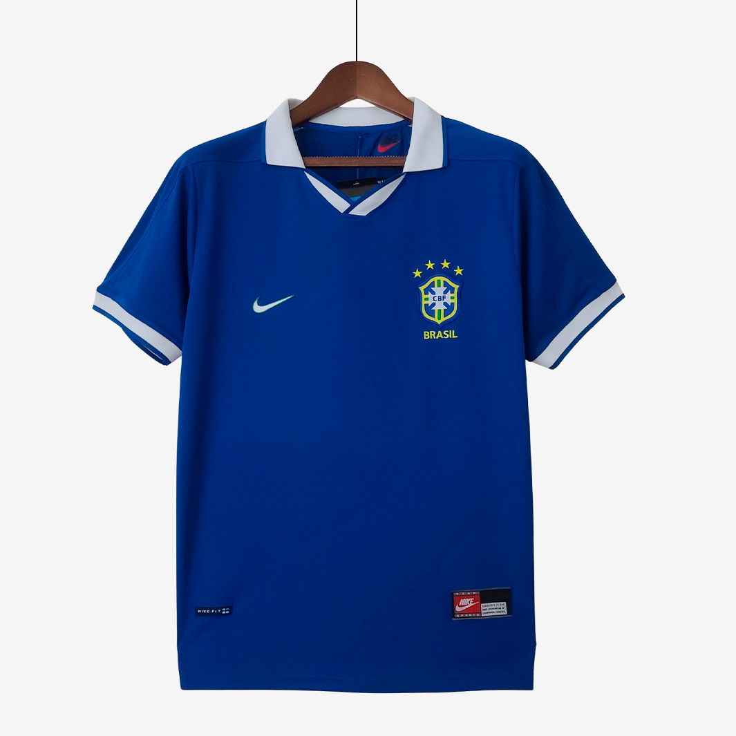 8-30 Brazil 1997 Away Jersey – Retro Version - Image 1