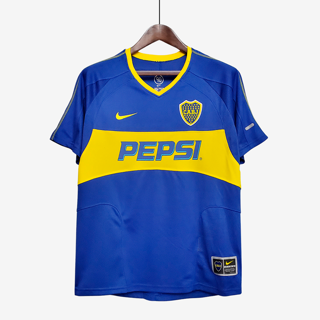 8-305 Boca Juniors 2003/04 Home Jersey Retro Version - Image 1