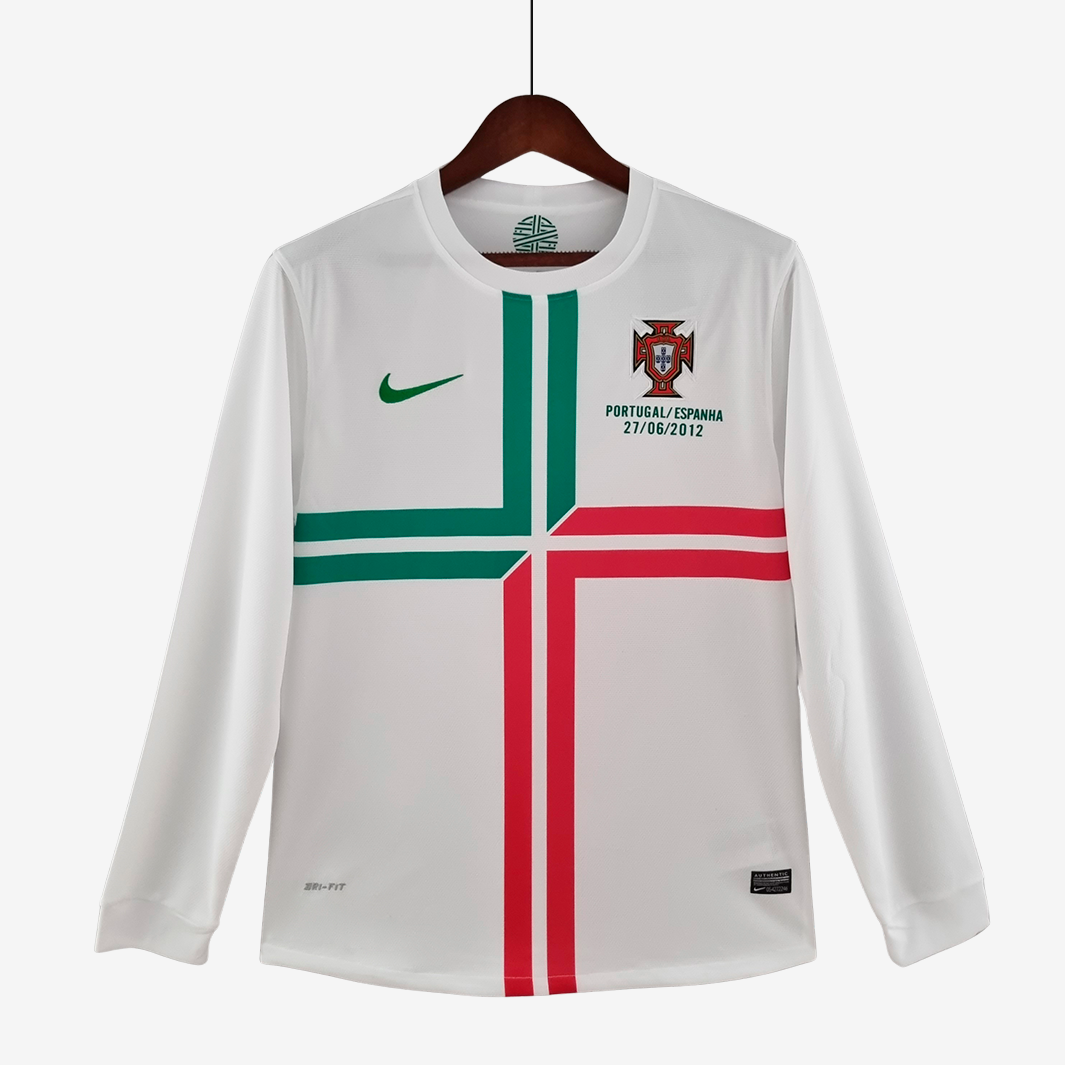 9-32 Portugal 2012 Away Jersey Long Sleeve – Retro Version - Image 1