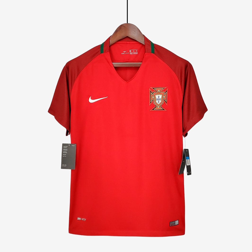 9-46 Portugal 2016 Home Jersey – Retro Version - Image 1