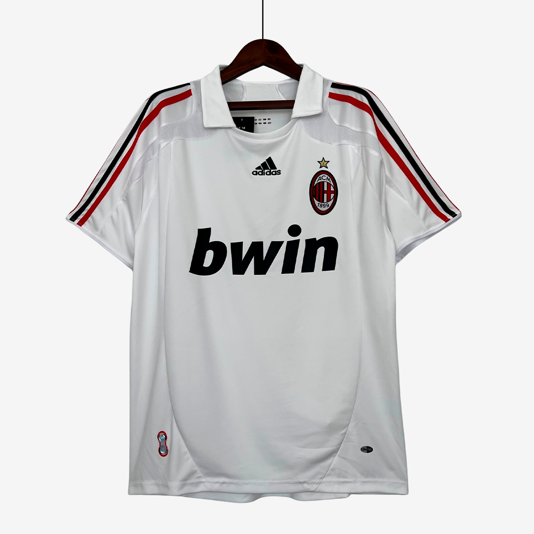 9-7 AC Milan 2007/08 Away Jersey – Retro Version - Image 1