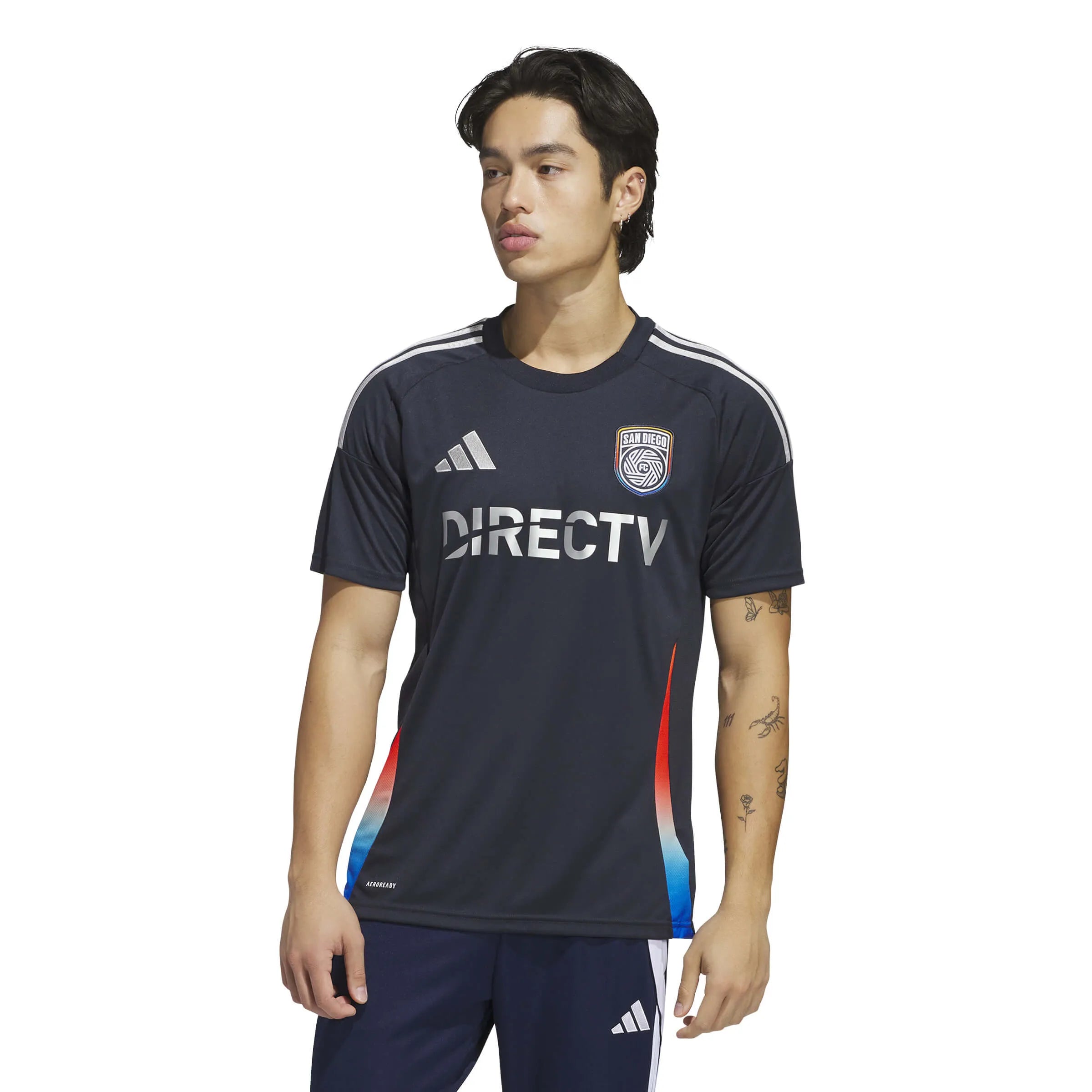 adidas2025-26SanDiegoMen_sStadiumHomeJersey_Model-Front San Diego 2025/26 Home Jersey – Fan Version - Image 1