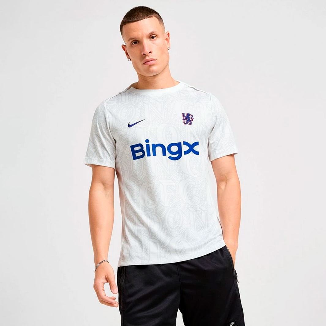 scsdcsa Chelsea 2025/26 Pre Match Jersey Fan Version - Image 1