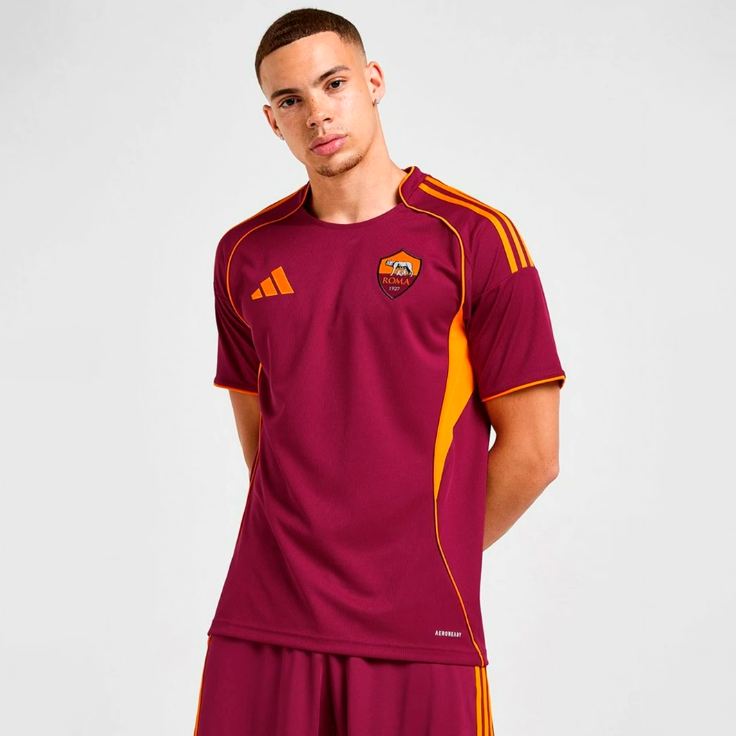 sdvsdv AS Roma 2025/26 Home Jersey Fan Version - Image 1