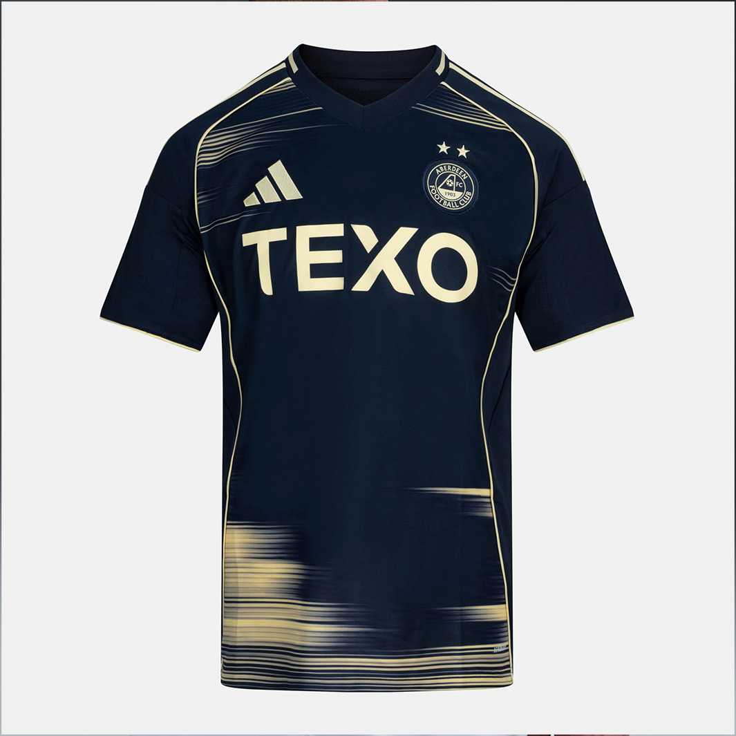 1-199 Aberdeen 2025/26 Away Jersey – Fan Version - Image 1