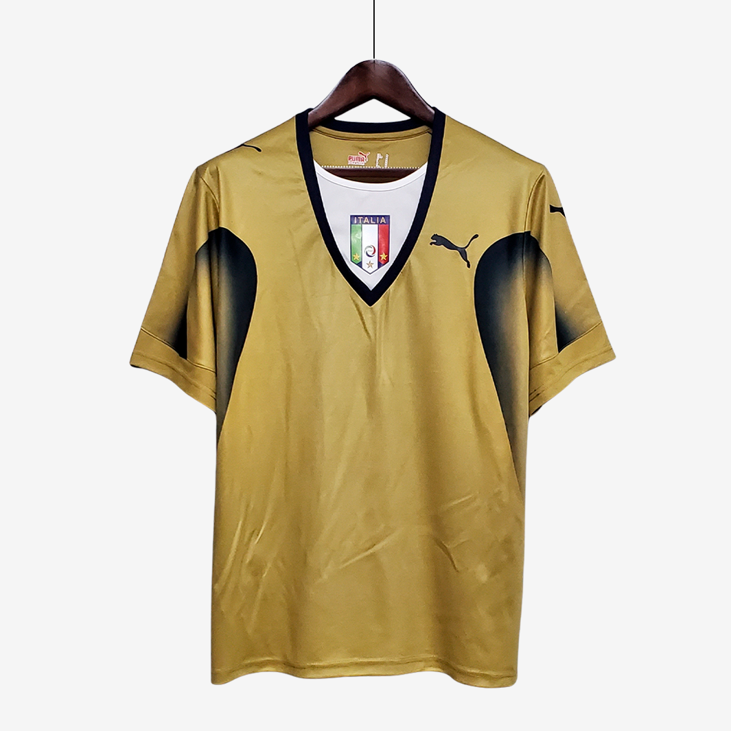3-445 Italy 2006 Goalkeeper Jersey Retro Version - Image 1