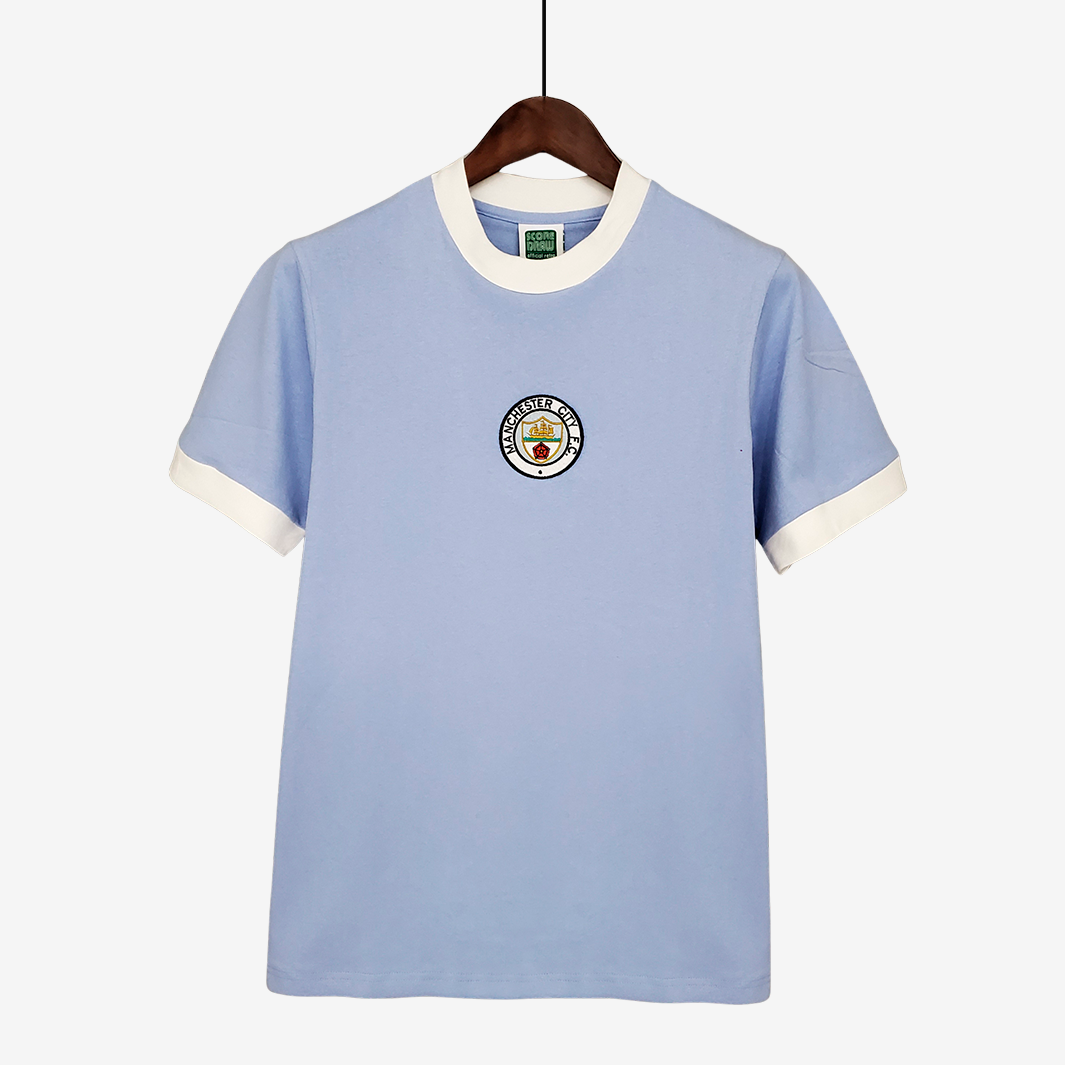 4-243 Manchester City 1972 Home Jersey – Retro Version - Image 1